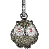 Lancaster Jla-pen-owl-3 Necklace Argenté Femme