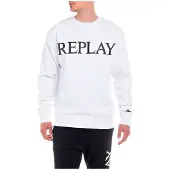Replay M6527.000.22890p Sweatshirt Blanc 2XL Homme