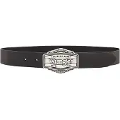 Wrangler Big Buckle Belt Noir 110 cm Homme