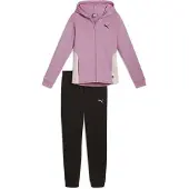 Puma 684240 Tracksuit Noir,Violet 15-16 Years Fille