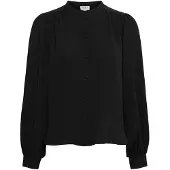 Vero Moda Brilliant Long Sleeve Shirt Noir S Femme