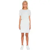 Pepe Jeans Midori Short Sleeve Short Dress Blanc XL Femme