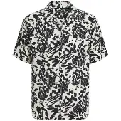Jack & Jones Luke Party Short Sleeve Shirt Multicolore M Homme