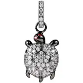 Lancaster Jlapenturtle1 Necklace Argenté Femme