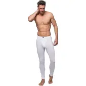 Abanderado Base Layer Pants 3/4 Base Layer Pants Blanc XL Homme