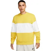 Nike Club Crew Sweatshirt Jaune XL Homme