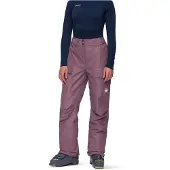 Mammut Fall Line Hardshell Thermo Pants Violet 38 / Regular Femme