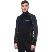 Fischer Skate Half Zip Long Sleeve T-shirt Noir L Homme