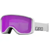 Giro Sagen Woman Ski Goggles Blanc Amber Pink/CAT2+Yellow/CAT1 Femme