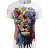 Otso Be A Lion Short Sleeve T-shirt Blanc L Homme