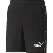 Puma Ess Tape Love Is Love Shorts Noir 5-6 Years Garçon