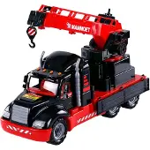 Cavallino Camion-grue Cavallino Voiture-jouet rouge Échelle 1:16 Plastique