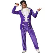 Atosa Rock Star Costume Violet XL Enfants