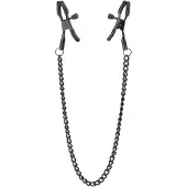 Dream Toys Blaze Deluxe - pince-seins en métal avec chaîne - noir
