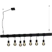 Stars of Light Lampe suspendue noire Townshend-B 7 lumières