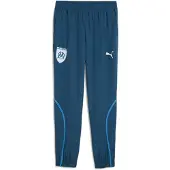 Puma Hommes, Bas de sport, OM Prematch Woven Pant (XXL), Bleu