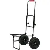 Outdoor Folding Simple Surfcasting Cart Argenté