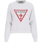 GUESS Sweat-shirt rouge / noir / blanc