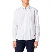 HUGO Chemise 'Ermo' rouge / noir / blanc