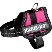 Julius-K9 Powergeschirr Baby 1-Mini 33-45 cm/18 mm fuchsia