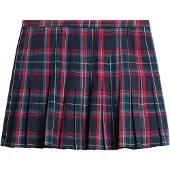 Superdry pour femme. W7210332A Minijupe à carreaux marine moyenne (M), Casuel, Polyester