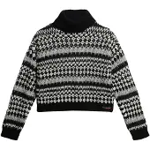 Superdry Pull-over gris clair / noir / blanc