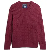 Superdry Pull-over rouge