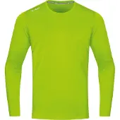 Jako Longsleeve Run 2.0, vert fluo, 152