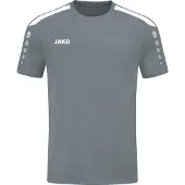 Jako T-shirt fonctionnel 'Power KA' gris / blanc