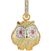 Lancaster Jla-pen-owl-6 Necklace Doré Femme