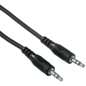 Hama Câble audio, f. jack mâle 3,5 mm - f. jack mâle 3,5mm,stéréo, 1,5 m