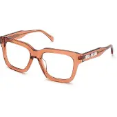 Zadig & Voltaire Lunettes de Vue - - VZV428 - Marron clair transparent - Acétate - 52/18/140