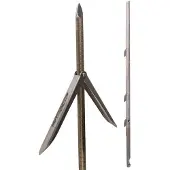 Epsealon Sandvik Double Barb 6.5 Mm Spearshaft Argenté 115 cm