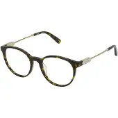 Nina Ricci Vnr373 Woman Glasses Marron Femme