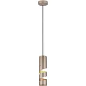 TRIO Suspension STREAM marron 1xGU10x10W en métal, dimensions : 150x12x12 cm, IP20,