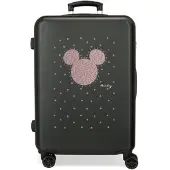 Disney Mickey Studs 65 Cm 56l Trolley Bag Noir