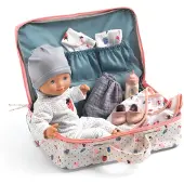Djeco Collection Pomea Bébé Vanille avec accessoires,