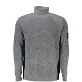 Calvin Klein Hommes, Pull-over, Pull Gris Homme, Gris, (XXL)