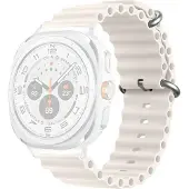 Cover-Discount Galaxy Watch Ultra (47mm) - Bracelet sport en silicone de remplacement (Silicone), Sangles de montre, Blanc