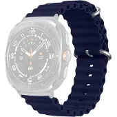 Cover-Discount Galaxy Watch Ultra (47mm) - Bracelet sport en silicone de remplacement (Silicone), Sangles de montre, Bleu