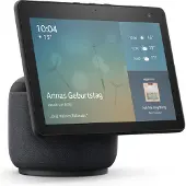 Amazon Echo B084P3KP2S Echo Show 10 anthrazit Smart Home Hub mit Bildschirm