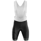 Otso Black Bib Shorts Blanc,Noir L Femme