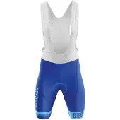 Otso Aoki Bib Shorts Blanc,Bleu M Homme