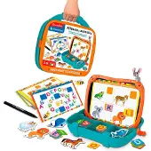 Clementoni Alphabet And Animal Magnetic Briefcase Doré Enfants