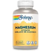 Solaray Magnesium Citrate 180 Units Blanc