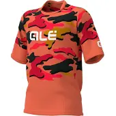 ALÉ Stain Short Sleeve T-shirt Orange M Homme