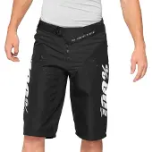 100% Hommes, Pantalon de cyclisme, R-Core shorts noir 28 Zoll (28), Noir