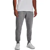 Under Armour Pantalon de sport 'Rival' gris chiné / blanc