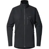 Haglöfs Rosson Mid Full Zip Fleece Noir M Femme