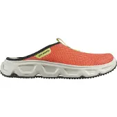 Salomon Sabot pour homme Reelax Slide 6.0, modèles : 30217-4.5, 30217-5, 30217-5.5, 30217-6, 30217-6.5, 30217-7, 30217-7.5, référence SLM-474696, coloris : saumon/vanille/citron vert. Taille : 6.5